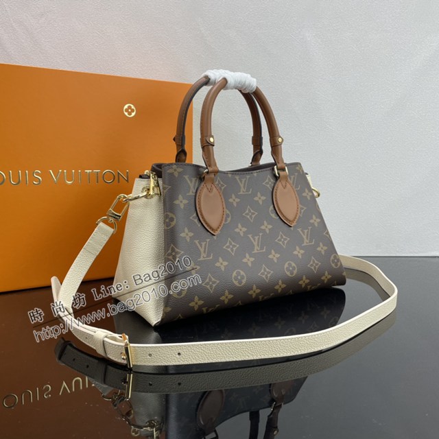 Lv路易威登2023專櫃新款Opéra BB手袋 LV老花粒面皮革手提肩背女包 M46495 ydh5058